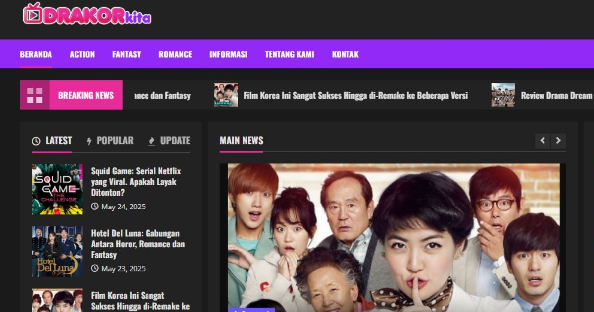 DrakorKita, Situs Nonton Drakor Gratis Full Subtitle Indonesia!
