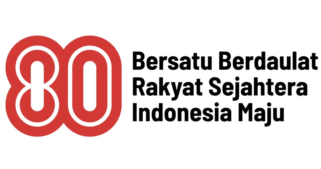Logo HUT ke-80 RI