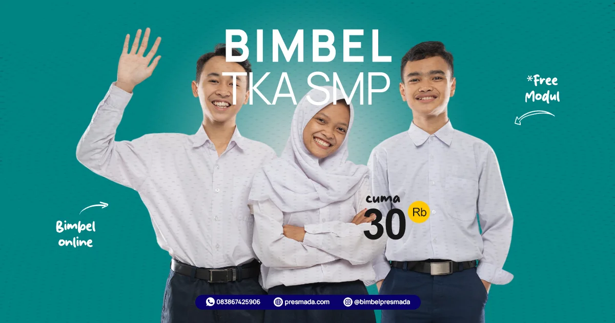 Bimbel TKA SMP Online 2026 Presmada